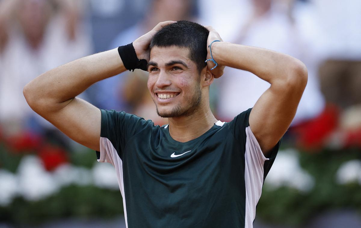 Alcaraz | 19-letna teniška senzacija Carlos Alcazar je napovedal, da bo konec julija branil zmago na teniškem turnirju ATP v Umagu.  | Foto Reuters