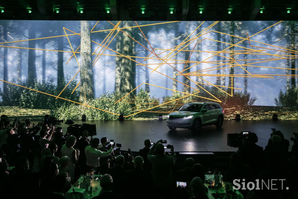 Škoda kodiaq - svetovna premiera Berlin 2016