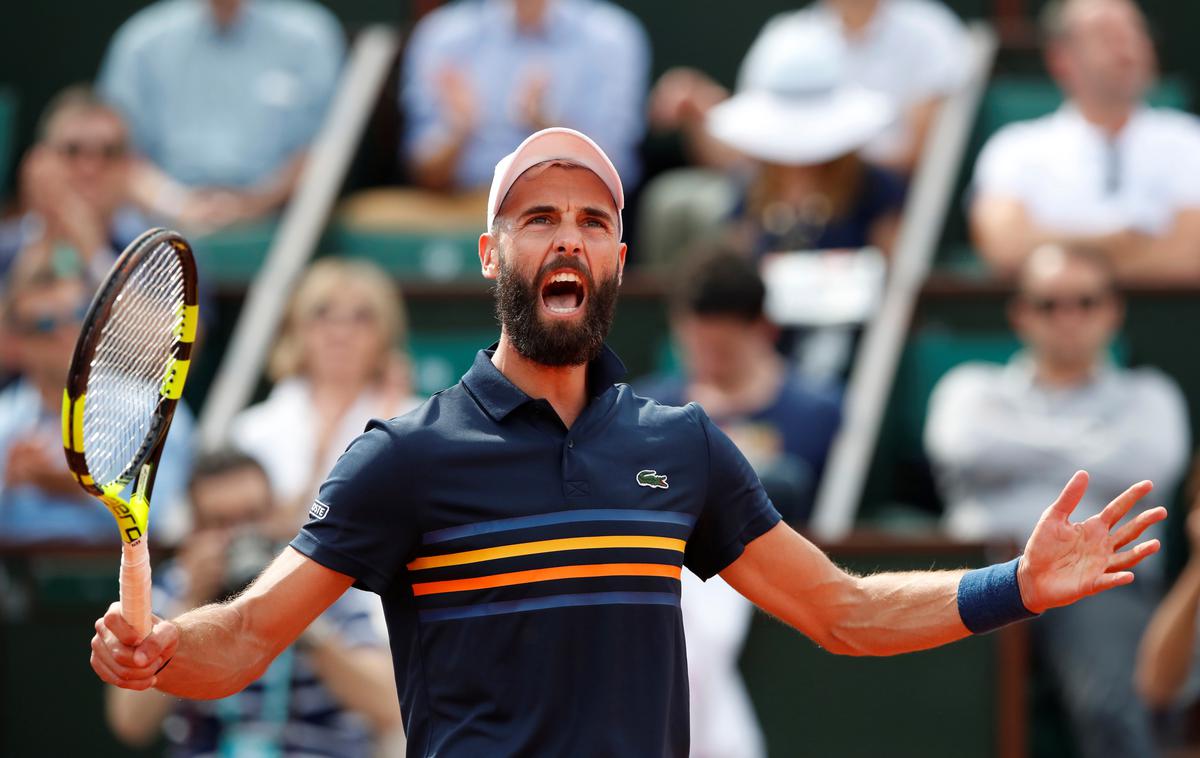 Benoit Paire | Francoski teniški igralec Benoit Paire je bil na začetku leta 2016 18. igralec sveta, zdaj je na 55. mestu. | Foto Reuters