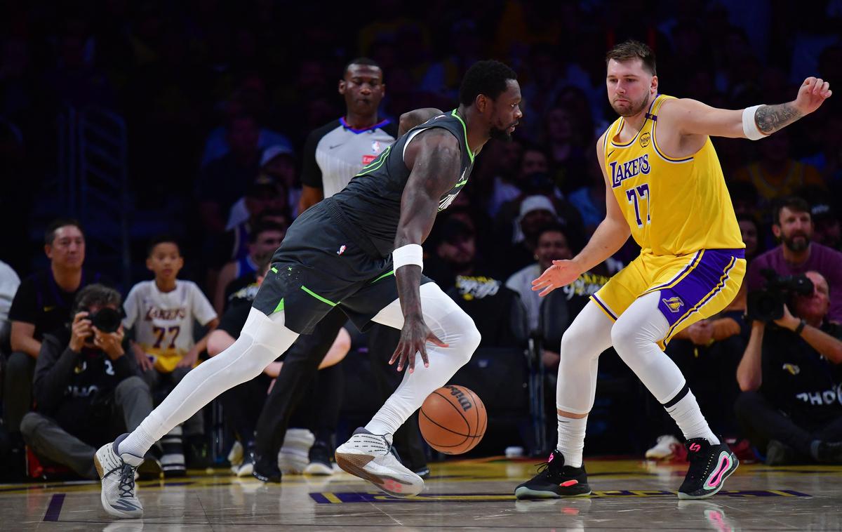 Los Angeles Lakers Luka Dončić | Lani je Luka Dončić z Dallasom prišel do velikega finala, letos pa izpadel z Lakers v prvem krogu končnice. | Foto Reuters