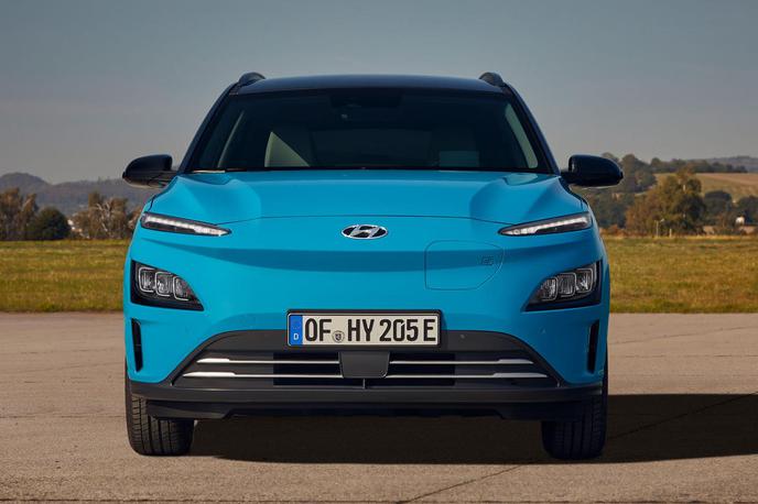 Hyundai kona electric | Poslovila se je maska hladilnika, kona electric je postala vizualno bolj drzna in drugačna. Na cesti se jo bo vsekakor opazilo. | Foto Hyundai