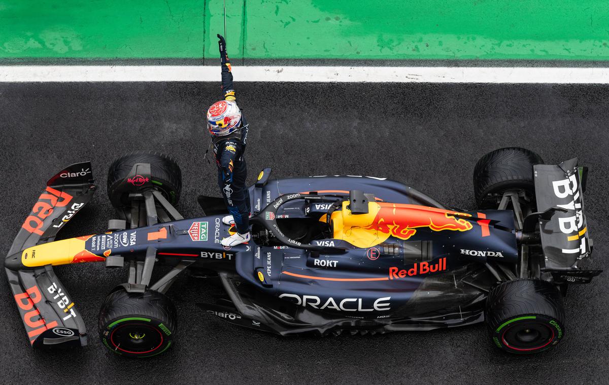 Sao Paulo Max Verstappen | Max Verstappen je po desetih dirkah znova zmagal. | Foto Guliverimage