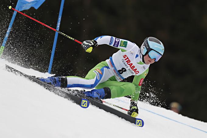 Meta Hrovat je končala na petem mestu, kar je njena druga najboljša uvrstitev v svetovnem pokalu in najboljša v tej sezoni. | Foto: Getty Images