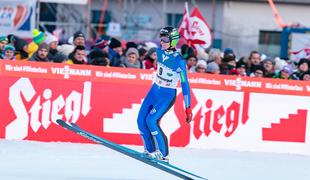 Domen Prevc na ravnino in v telemark