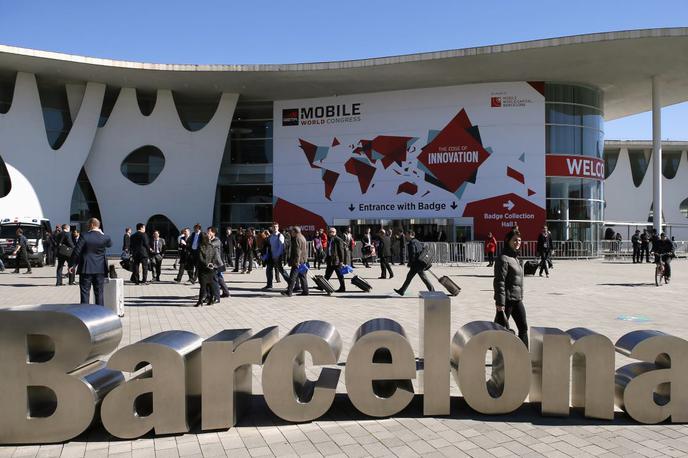 MWC, MWC 2017 | Slika, ki je letos v Barceloni ne bomo videli: prizorišče sejma in kongresa Mobile World Congress | Foto Reuters