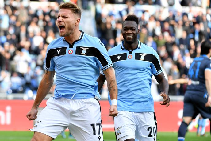 Ciro Immobile | Lazio se še naprej ne ustavlja, nič drugače pa ne velja niti za njegovega prvega zvezdnika Cira Immobileja. | Foto Getty Images