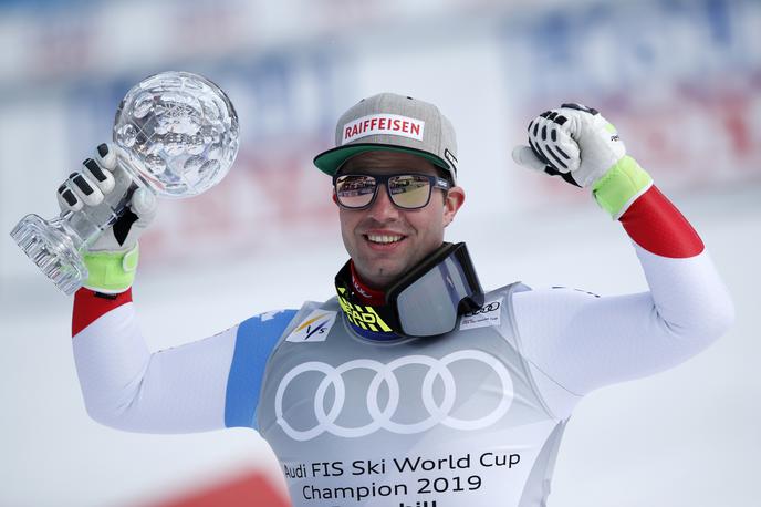 Beat Feuz | Švicar Beat Feuz je ubranil naslov najboljšega v smuku na svetovnem pokalu. | Foto Reuters