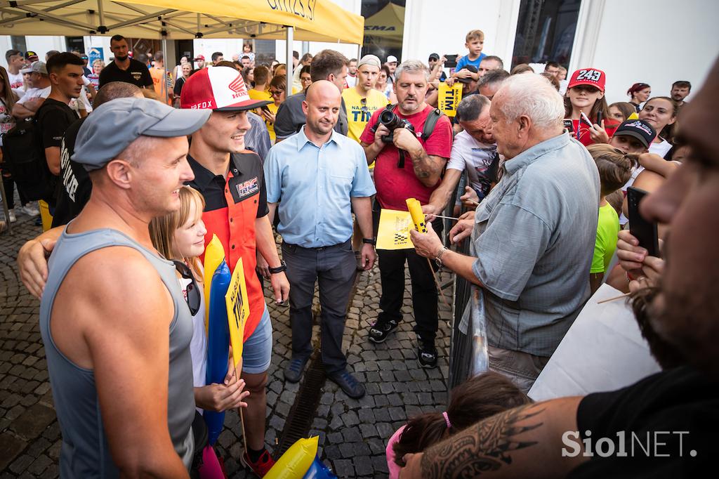 Maribor, sprejem za Tima Gajserja