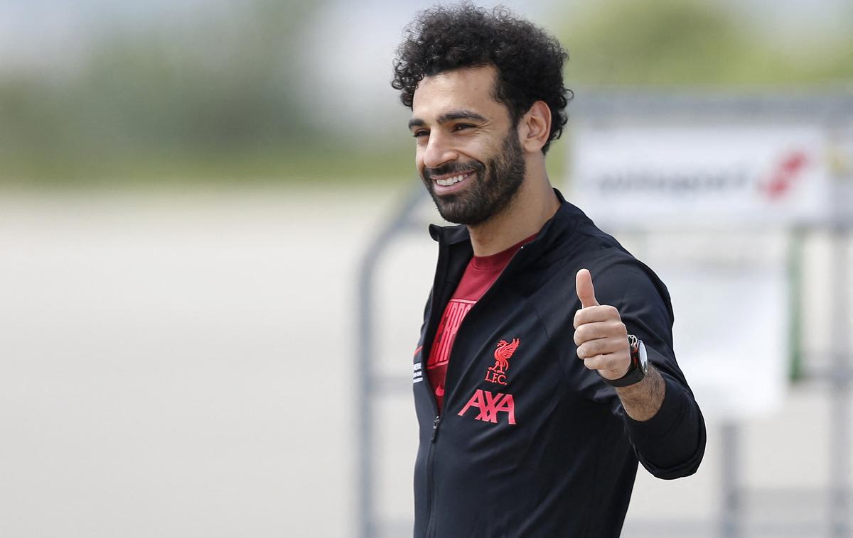 Mohamed Salah | Mohamed Salah skrbi za svoje telo in fizično pripravljenost. | Foto Reuters