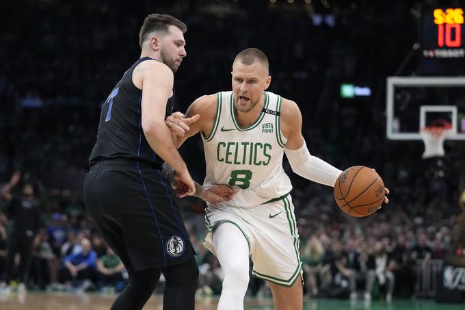 Kristaps Porzingis je bil vroč. | Foto: Guliverimage