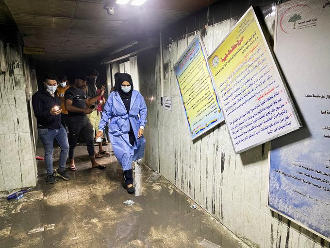 Bagdad požar | Foto: Reuters