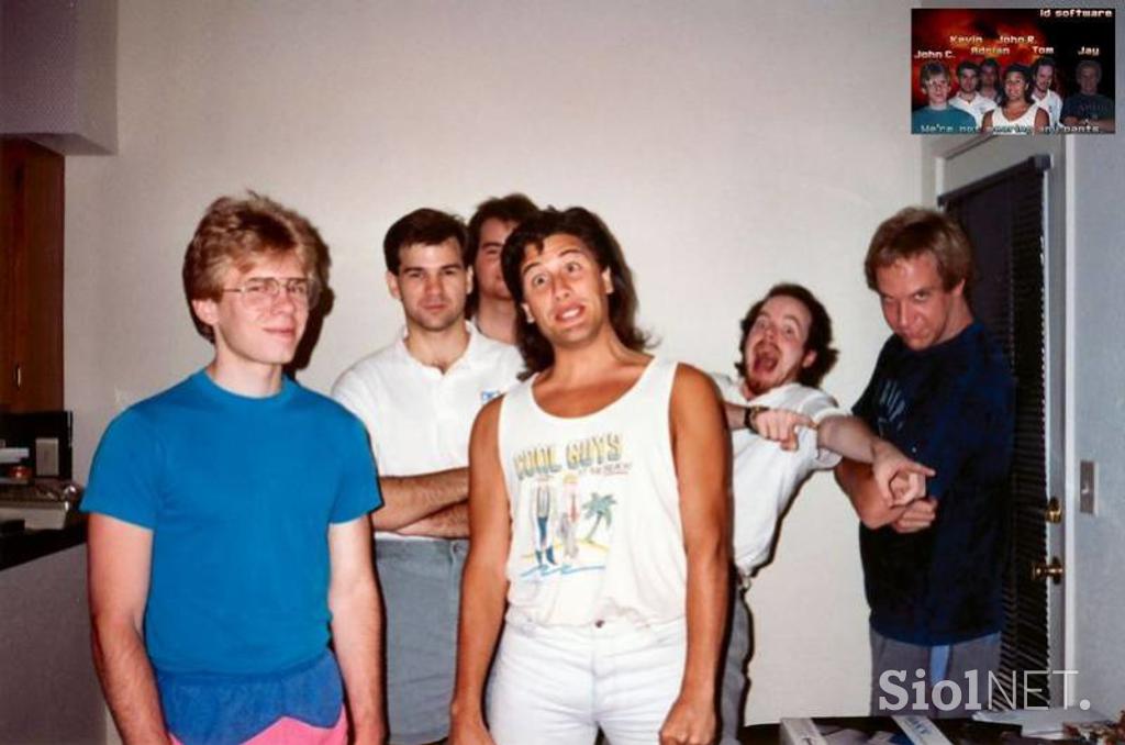 John Carmack in John Romero