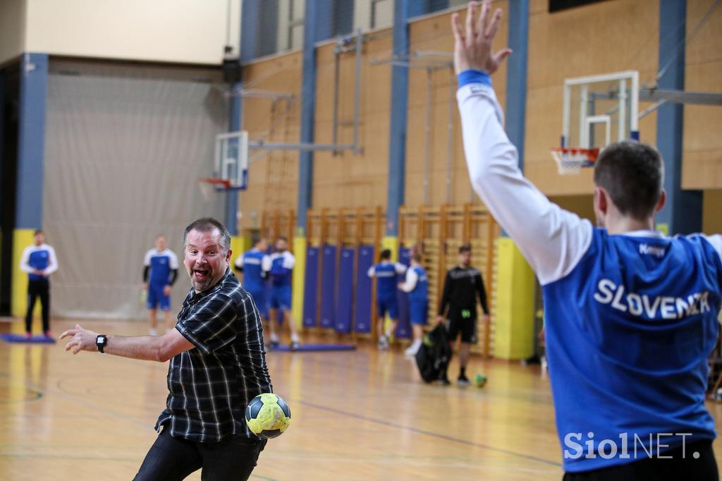 trening rokometna reprezentanca vojašnica