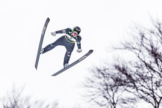 Domen Prevc je bil najboljši posameznik v slovenski reprezentanci. | Foto: Sportida