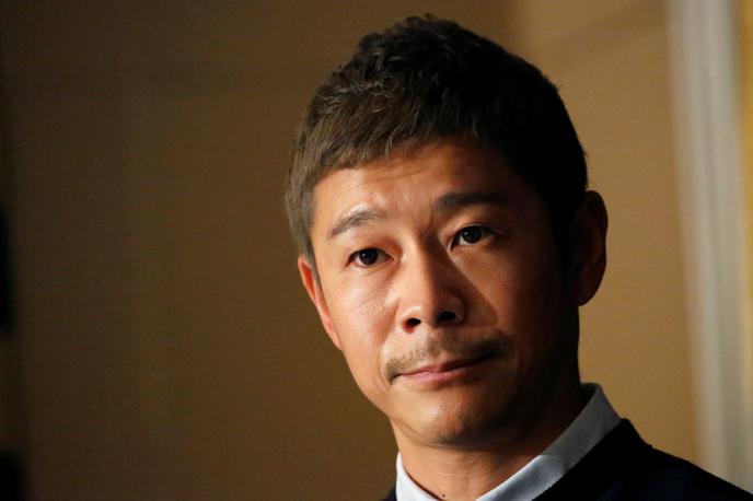 Yusaku Maezawa | Kako je japonski milijarder Yusaku Maezawa prepričal 4,4 milijona (in številka raste) uporabnikov družbenega omrežja Twitter v delitev svojega tvita? Preprosto! | Foto Reuters