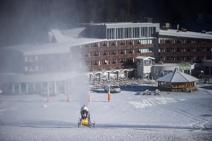 Kranjska Gora zasneževanje | Foto: Klemen Korenjak