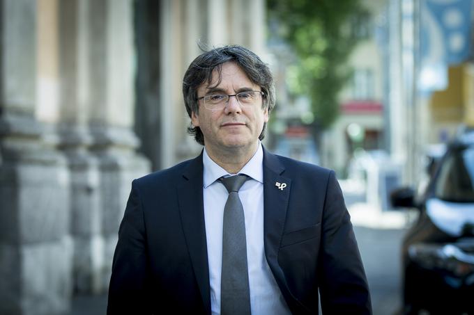 Nekdanji katalonski predsednik Carles Puigdemont  | Foto: Ana Kovač