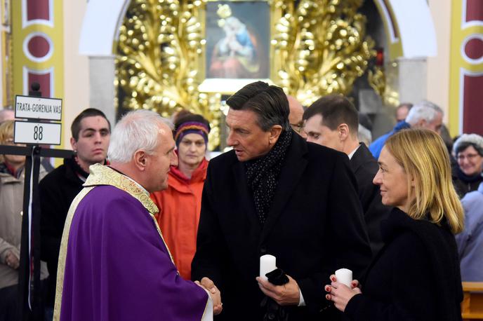 maša, brezje, stanislav zore, borut pahor | Foto STA