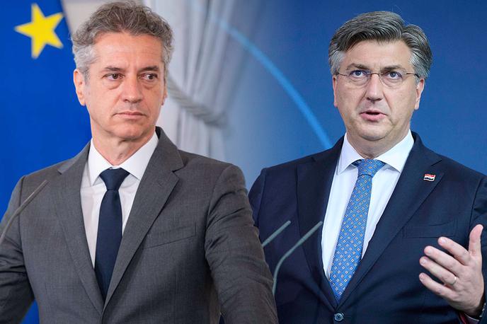 Robert Golob, Andrej Plenković | Foto STA/Guliverimage