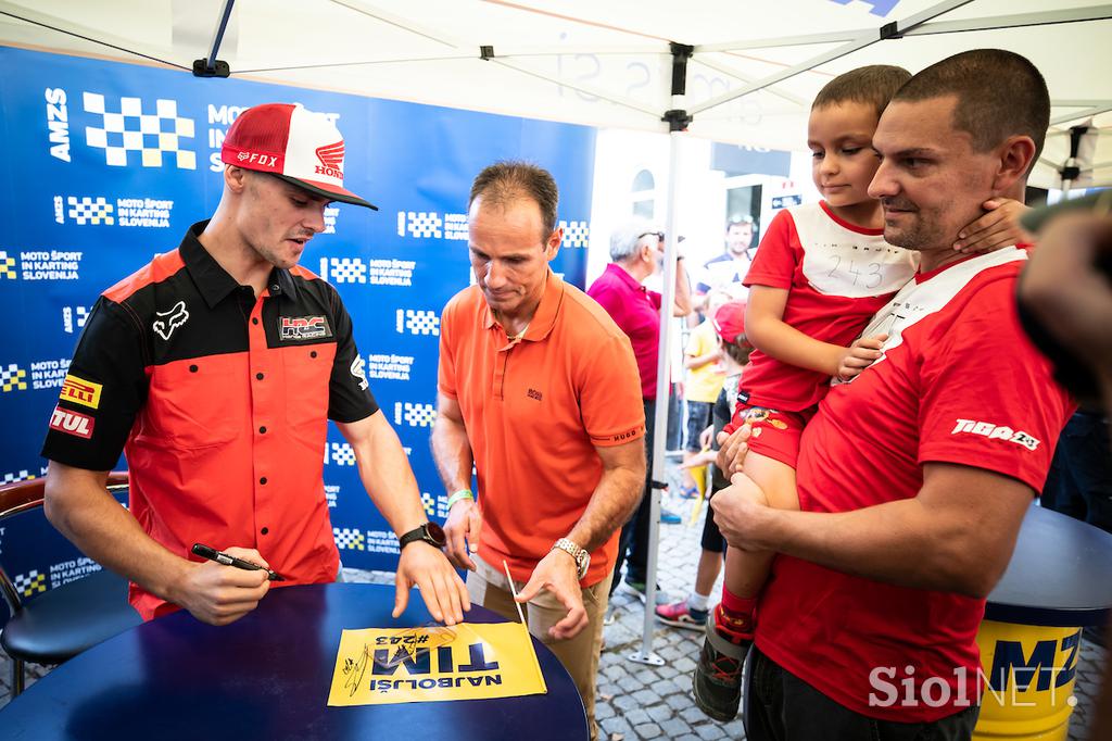 Maribor, sprejem za Tima Gajserja