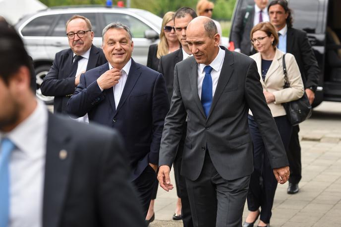 Janez Janša, Viktor Orban | Foto STA