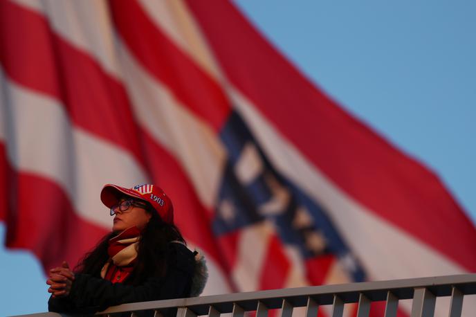 Atletico Madrid Girona | Girona je v sredo spravila v žalost na madridskemu štadionu okrog 45 tisoč navijačev Atletica. | Foto Reuters