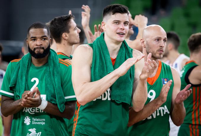 Cedevita Olimpija začenja evropsko sezono. | Foto: Vid Ponikvar/Sportida