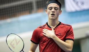 Najboljši slovenski badmintonist v Milanu do četrtfinala