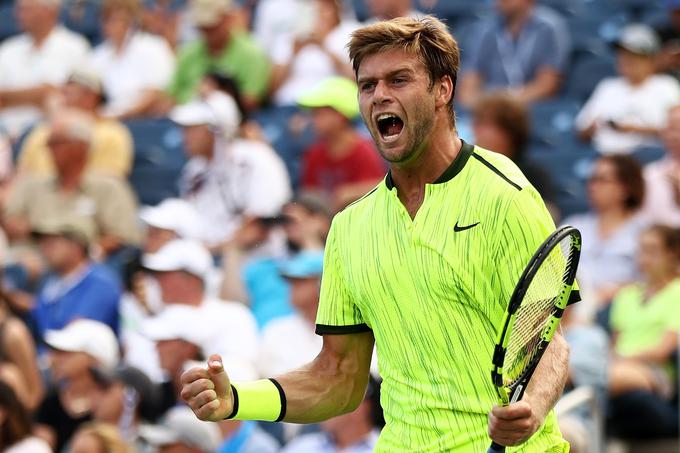 Ryan Harrison je v drugem krogu US Opna izločil petega nosilca Miloša Raonića. | Foto: Getty Images