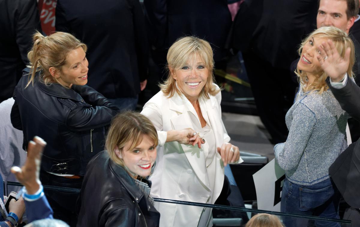 Tiphaine Auziere, Brigitte Trogneux in Laurence Auziere-Jourdan | Foto Getty Images