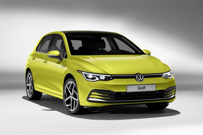 To je osma generacija novega volkswagen golfa. | Foto: Volkswagen