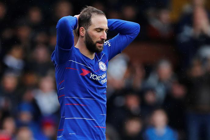 Gonzalo Higuain | Gonzalo Higuain trenutno kot posojeni nogometaš Juventusa igra za londonski Chelsea. | Foto Reuters