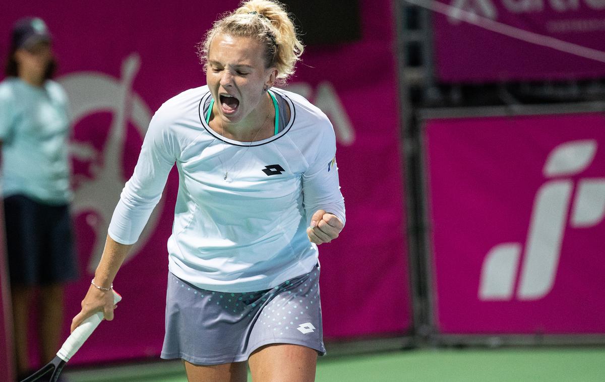 finale Portorož Katerina Siniakova | Katerina Siniakova je presenetljiva zmagovalka Portoroža. | Foto Matic Klanšek Velej/Sportida