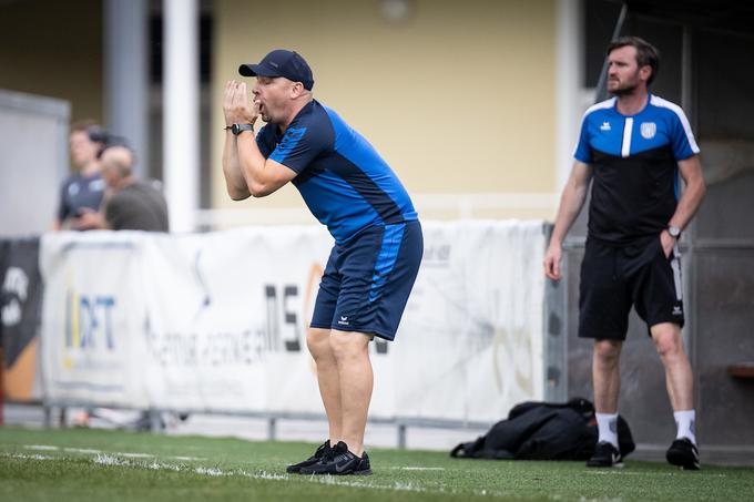 Oskar Drobne pripravlja Rogaško na krstno sezono v 1. SNL. | Foto: Blaž Weindorfer/Sportida