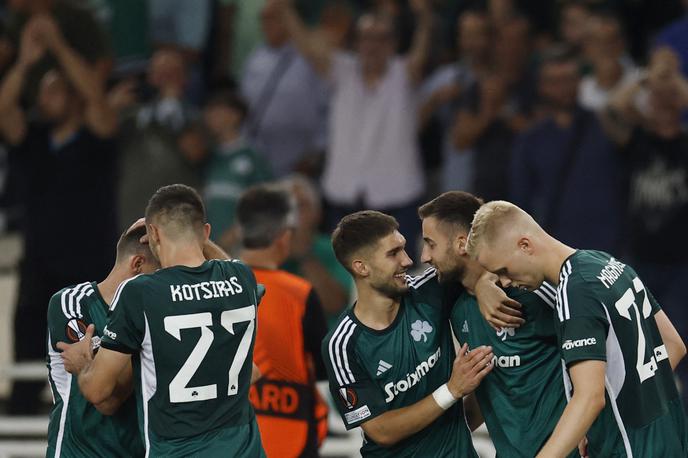 evropska liga Panathinaikos Andraž Šporar | Adam Gnezda Čerin je podal, Andraž Šporar pa zadel za zmago Panathinaikosa z 2:0. | Foto Reuters