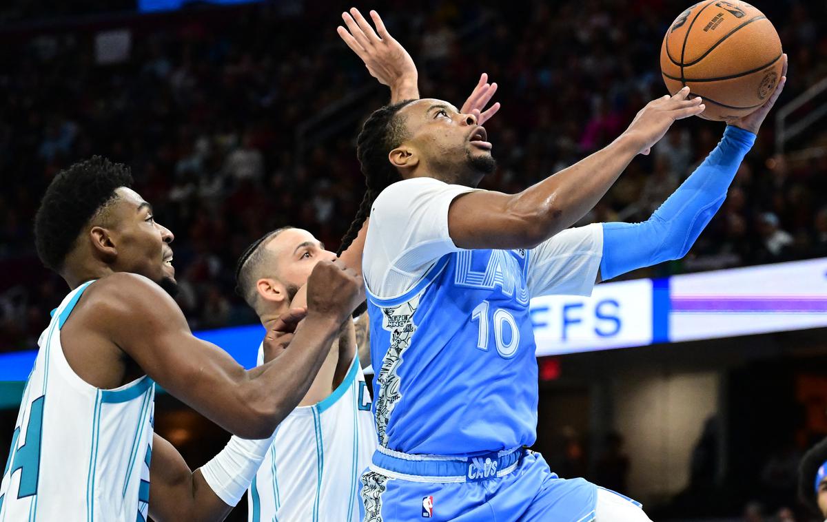 Cleveland Cavaliers Darius Garland | Darius Garland je dal za 15. zmago zapored 25 točk. | Foto Reuters