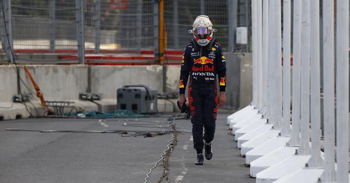 Max Verstappen je bil na porti k zmagi, a pet krogov pred koncem odstopil. | Foto: Guliverimage/Vladimir Fedorenko