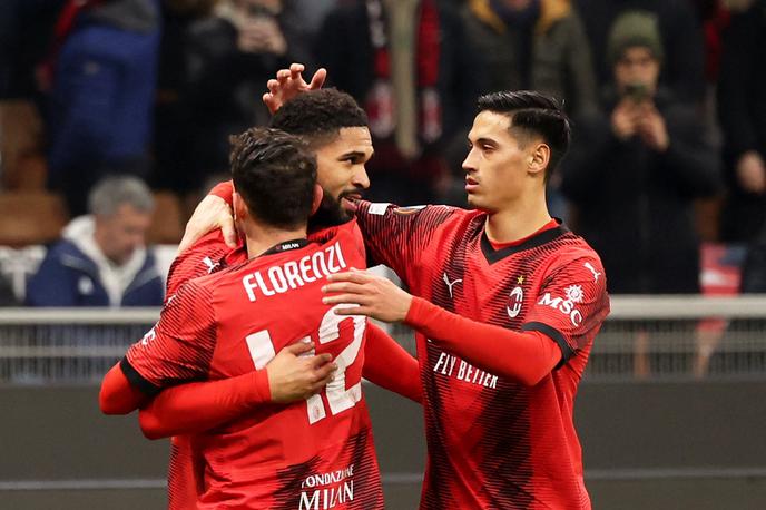 AC Milan Ruben Loftus-Cheek | Anglež, nekdanji član Chelseaja, Ruben Loftus-Cheek, je zabil za 1:0 in nato še za 2:0. | Foto Reuters