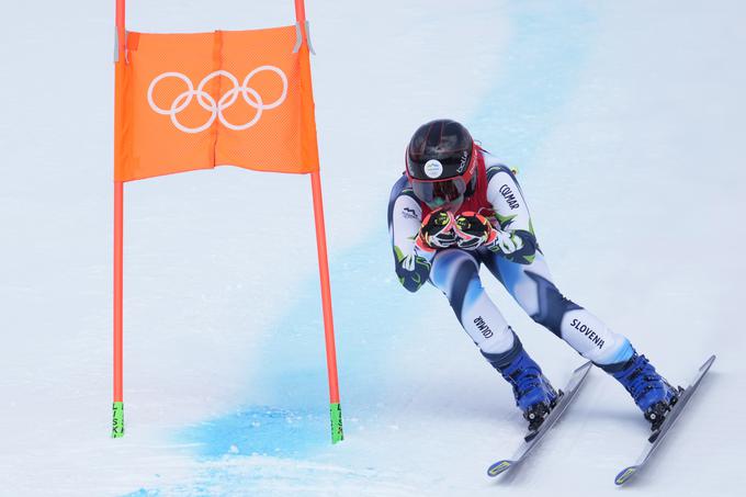 Maruša Ferk Saioni je 23. mestu v superveleslalomu dodala še 23. mesto v smuku. | Foto: Reuters