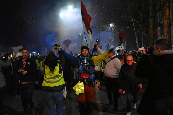 Promet v središču Niša je oviran.  | Foto: Pixsell