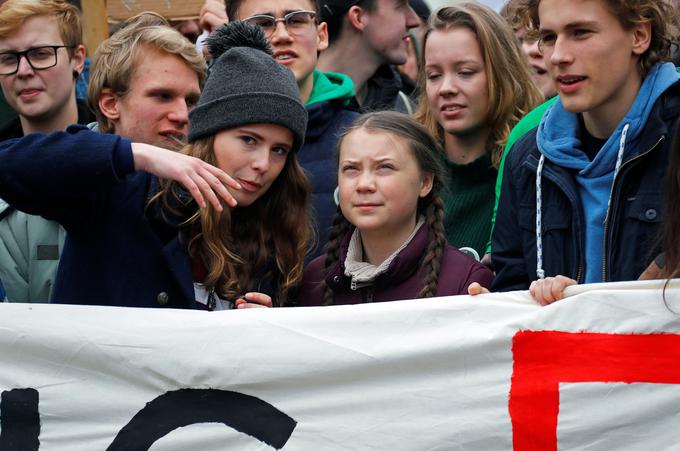 Neubauerjeva in Thunbergova sta se spoznali decembra 2018 v Katovicah. Lani sta skupaj sodelovali na protestih proti podnebnim spremembam. | Foto: 