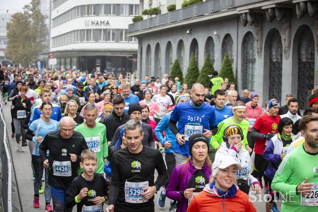 Maraton Ljubljana 2021. Poiščite se!