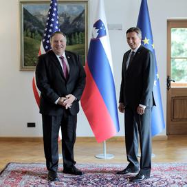 Mike Pompeo Borut Pahor