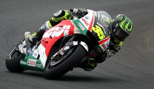 V Jerezu s prvega mesta Crutchlow, Marquez šele peti