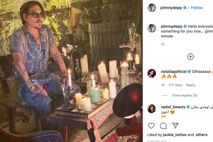 Johnny Depp | Foto Instagram