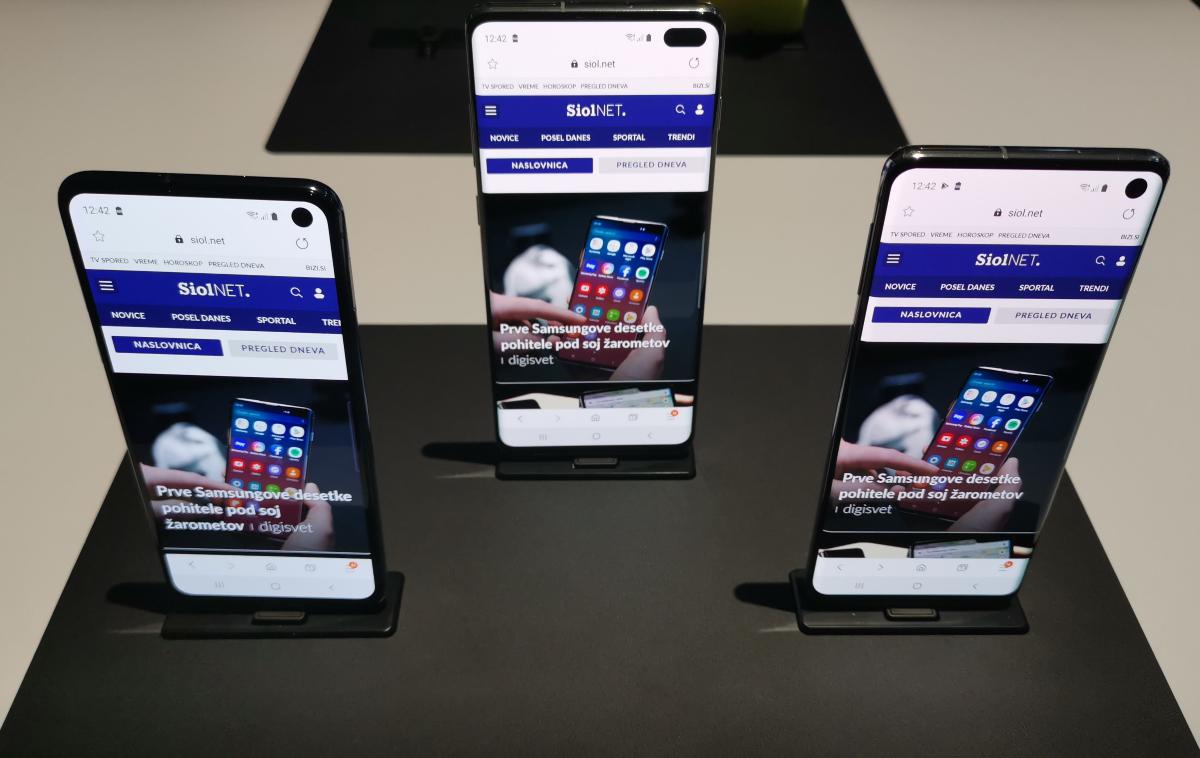 Samsung Galaxy S10 | Samsung je lansko serijo Galaxy S10 predstavil v San Franciscu (na fotografiji), kjer bo tudi naslednja Samsungova svetovna predstavitev. | Foto Srdjan Cvjetović