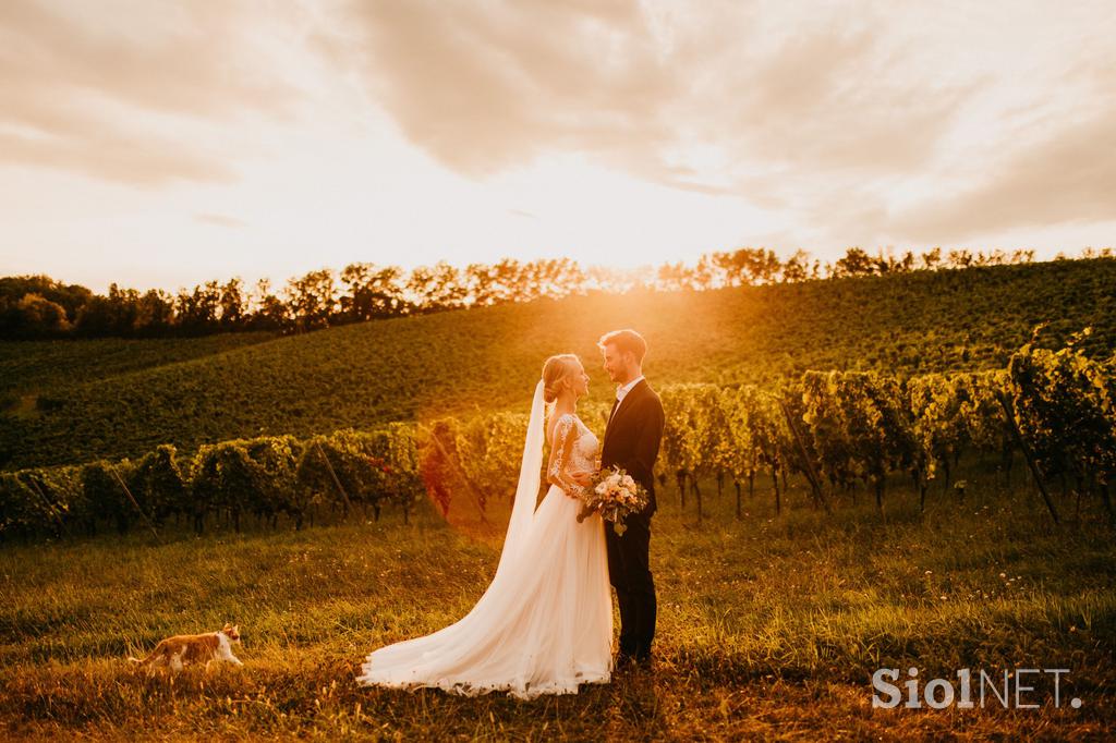 Urška & Domen, poročna fotografija