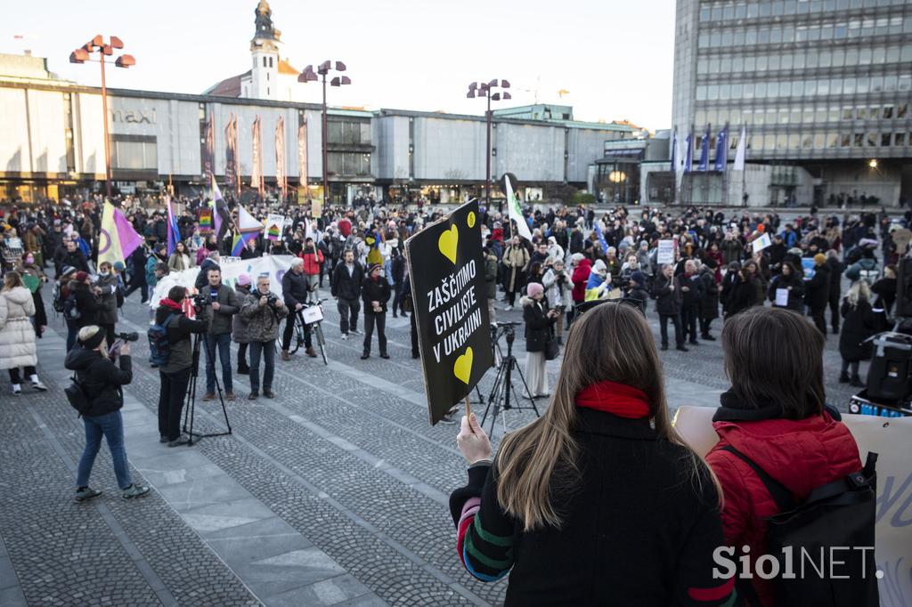 Shod za mir v organizaciji več nevladnih organizacij in organizacij civilne družbe. Ukrajina.