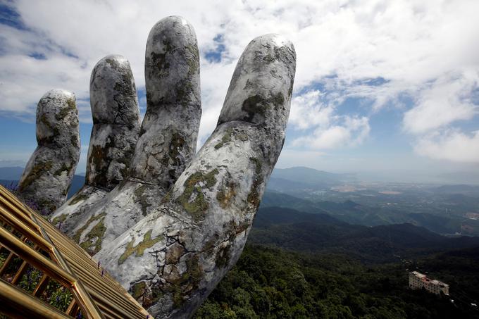 Zlati most v Vietnamu | Foto: Reuters