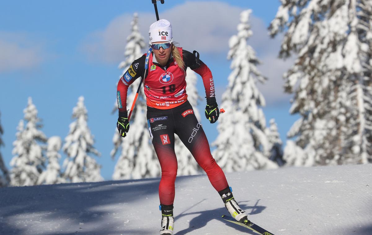 Pokljuka Tiril Eckhoff | Tiril Eckhoff je na Pokljuki osvojila že tri zlate medalje. | Foto Reuters